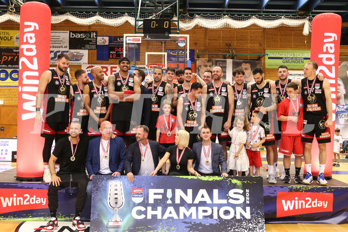 Basketball Superliga 2021/22, Finale Spiel 4 Gmunden Swans vs. BC Vienna