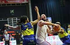 Basketball Superliga 2023/24, Gruunddurchgang 19.Runde BC Vienna vs. UBSC Graz


