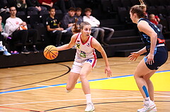 29.09.2024, Graz, Raiffeisen Sportpark, Basketball Damen Superliga 2024/25, Grunddurchgang, 1.Runde, UBSC-DBBC Graz - Vienna Timberwolves,  