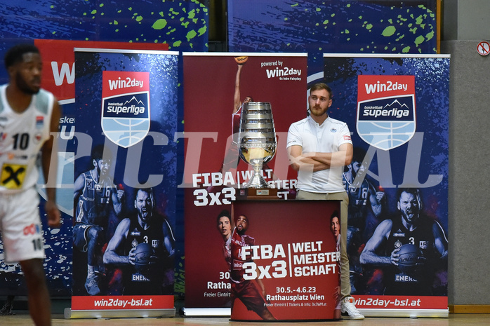 Win2Day Basketball Superliga 2022/23, Playoff,
Viertelfinale Spiel 1, Flyers Wels vs SKN St. Pölten