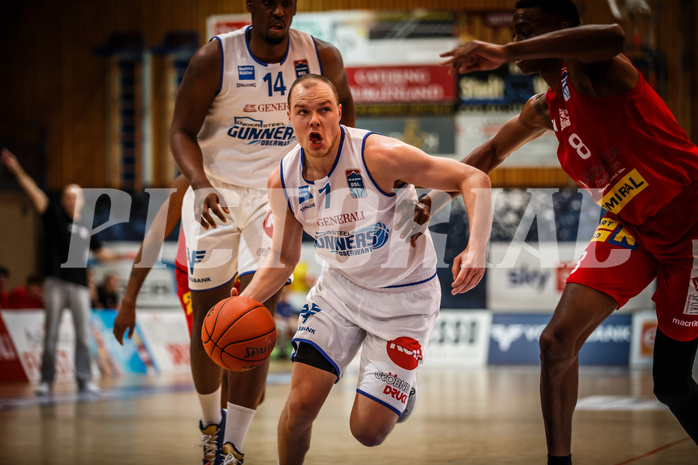 Basketball, Basketball Austria Cup 2021/22, Achtelfinale, Oberwart Gunners, Traiskirchen Lions, 