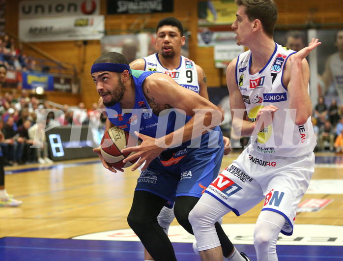 Basketball Superliga 2019/20,  4.Plazierungsrunde Gmunden Swans vs. Kapfenberg Bulls


