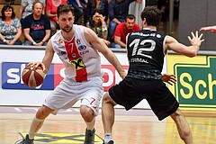 Basketball ABL 2017/18 Grunddurchgang 33. Runde Flyers Wels vs Traiskirchen Lions