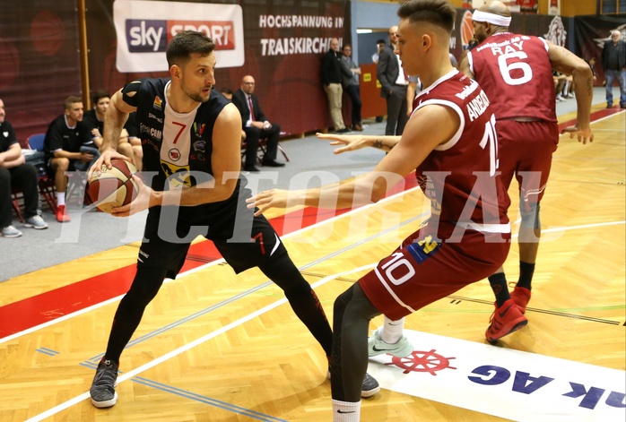 Basketball ABL 2017/18, Grunddurchgang 6.Runde Traiskirchen Lions vs. Flyers Wels