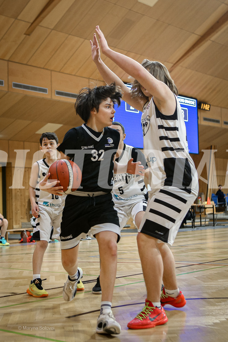 22.03.2025 Österreichischer Basketballverband 2024/25, SLMU14, Vienna Giants vs. BBC Nord Dragonz 