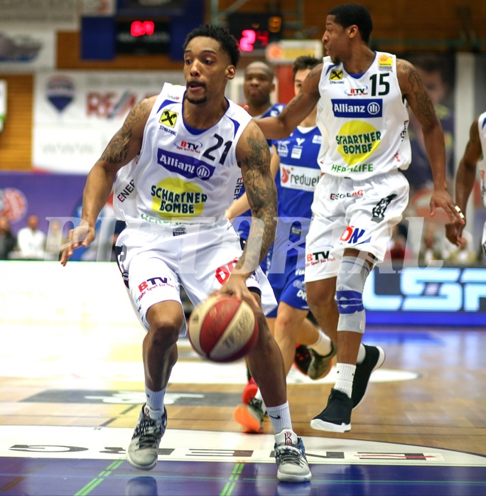 Basketball ABL 2015/16 Grundurchgang 30.Runde Gmunden Swans vs. Oberwart Gunners


