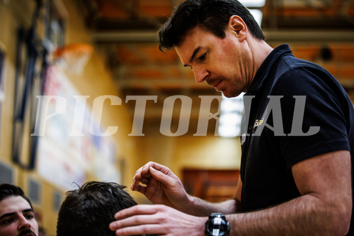 Basketball, Basketball Zweite Liga 2023/24, Grunddurchgang 13.Runde, Mistelbach Mustangs, Güssing Blackbirds, Daniel Müllner (Haed Coach)