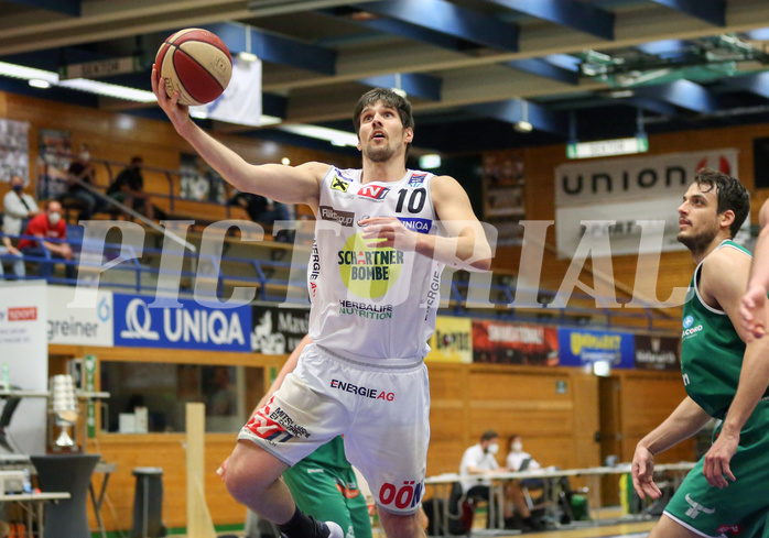 Basketball Superliga 2020/21, Finale Spiel 1 Gmunden Swans vs. Kapfenberg Bulls