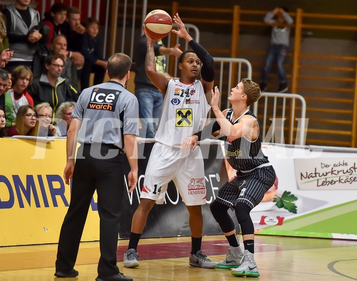 Basketball ABL 2015/16 Grunddurchgang 10.Runde WBC Wels vs Guessing Knights