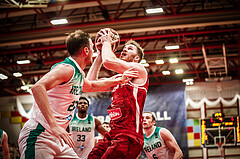 Basketball, FIBA EuroBasket 2025 Qualifiers , , AUSTRIA, IRELAND, Jakob PÖLTL (12)