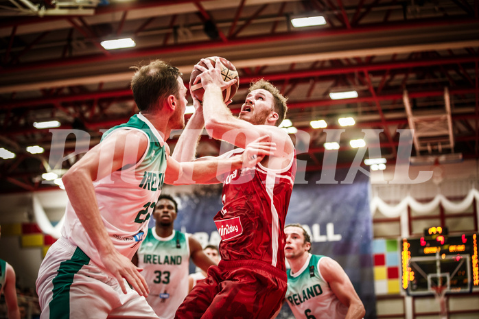 Basketball, FIBA EuroBasket 2025 Qualifiers , , AUSTRIA, IRELAND, Jakob PÖLTL (12)