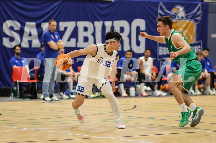 Basketball Zweite Liga 2023/24, Grunddurchgang 18.Runde BBU Salzburg vs. KOS Celovec


