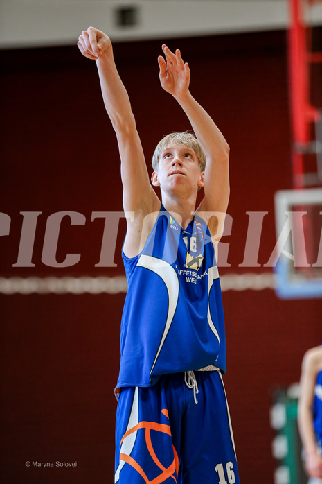 02.03.2025 Österreichischer Basketballverband 2024/25, SLMU16 Basket Flames WAT vs. FCN Baskets Wels