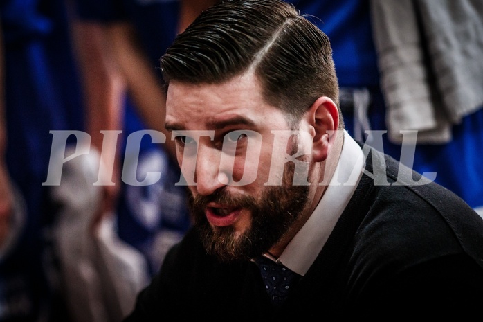 Basketball, ABL 2017/18, Grunddurchgang 29.Runde, UBSC Graz, Oberwart Gunners, Horst Leitner (Coach)