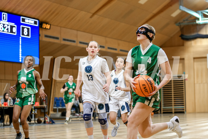 09.03.2025 Österreichischer Basketballverband 2024/25, SLWU16 Vienna Timberwolves vs. UBI Graz