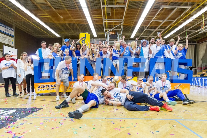 Basketball ABL 2015/16, Playoff Finale Spiel 3 WBC Wels vs. Oberwart GUNNERS