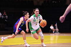 15.03.2025, Graz, Raiffeisen Sportpark, Basketball Damen Superliga 2024/25, Semifinale Spiel 1, UBI Graz vs. UBSC-DBBC Graz,  