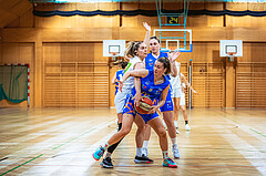 Basketball Basketball Damen Superliga 2021/22, Grunddurchgang 13.Runde Basket Flames vs. DBB LZ Oberösterreich
