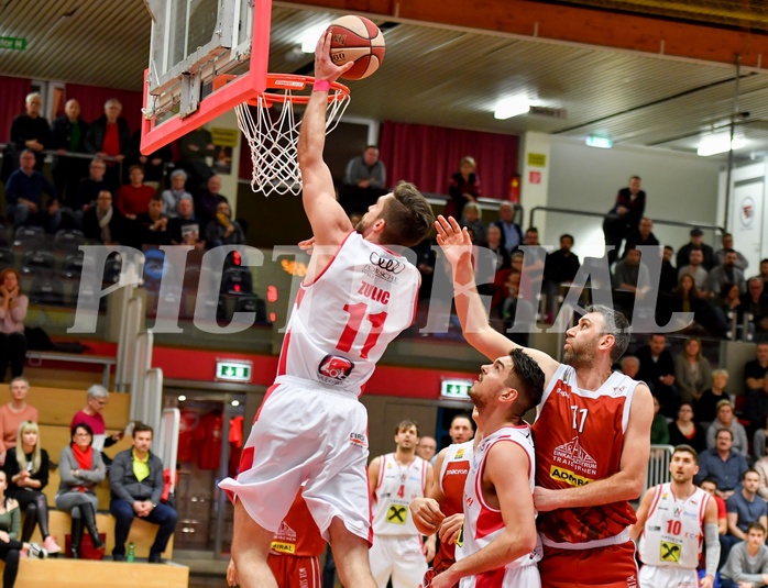 Basketball ABL 2018/19 Grunddurchgang 24. Runde Flyers Wels vs Traiskirchen Lions