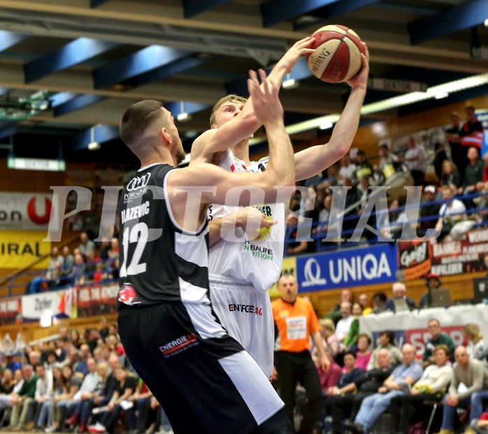 Basketball ABL 2018/19, Grunddurchgang 25.Runde Gmunden Swans vs. Flyers Wels


