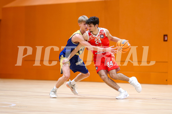 19.01.2025 Österreichischer Basketballverband 2024/25, SLMU19, BC Vienna vs UBSC Gratzer Stahl Graz