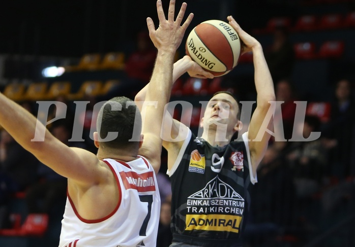 Basketball ABL 2016/17, Grunddurchgang 22.Runde BC Vienna vs. Traiskirchen Lions