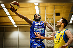 Basketball, bet-at-home Basketball Superliga 2019/20, Grunddurchgang 15.Runde, SKN St. Pölten Basketball, Oberwart Gunners, Quincy Diggs (13)