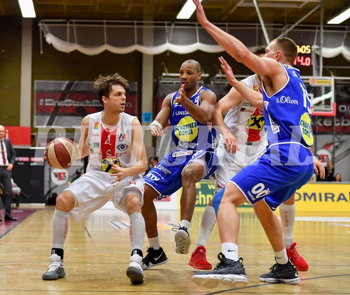 Basketball ABL 2017/18, Grunddurchgang 23.Runde Flyers Wels vs. Gmunden Swans