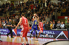 Basketball Superliga 2019/20,  1.Plazierungsrunde Flyers Wels vs. Gmunden Swans