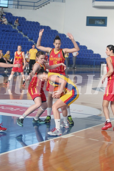 FIBA Europe EC U20 Women Division B Romania vs Montenegro