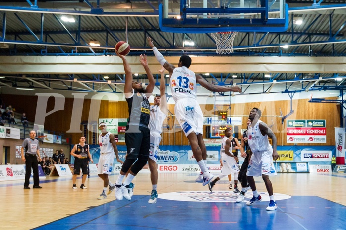 Basketball ABL 2016/17 Grunddurchgang 5.Runde Oberwart Gunners vs. Traiskirchen Lions