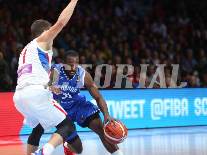 Basketball Eurobasket 2015  Team Serbia vs. Team Finland


