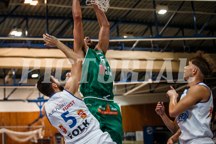 Basketball, bet-at-home Basketball Superliga 2020/21, Grunddurchgang 1. Runde, Oberwart Gunners, Kapfenberg Bulls, Alexander Herrera (5)