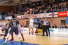 Basketball ABL 2015/16 Grunddurchgang 21.Runde Oberwart Gunners vs. Güssing Knights 
