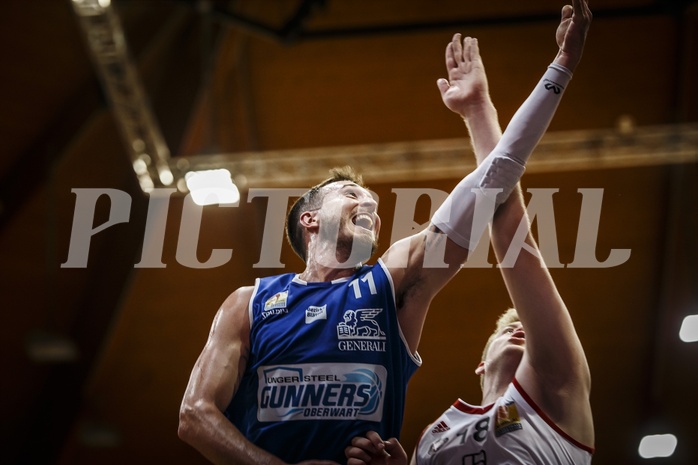 Basketball, ABL 2018/19, Grunddurchgang 30.Runde, BC Vienna, Oberwart Gunners, Hayden Thomas Lescault (11)
