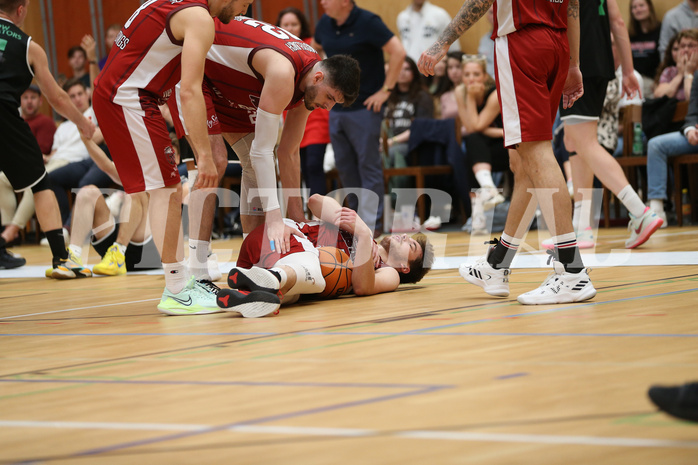 Basketball Zweite Liga 2023/24, Playoff, Finale Spiel 3 Mistelbach Mustangs vs. Union Deutsch Wagram