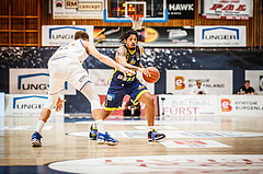 Basketball, bet-at-home Basketball Superliga 2021/22, Grunddurchgang Runde 12, Oberwart Gunners, UBSC Graz, Randy Haynes (3)