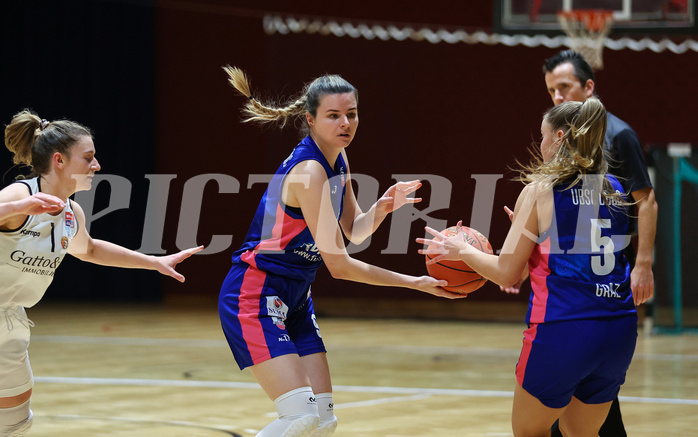 Basketball Damen Superliga 2022/23, Grunddurchgang 9.Runde Basket Flames vs. UBSC Graz


