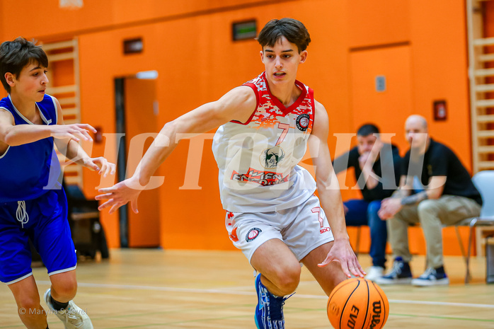 30.11.2024 Österreichischer Basketballverband 2024/25, SLMU16, BC Vienna vs. SG Salzkammergut 
