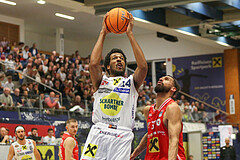 Basketball Superliga 2024/25, Grunddurchgang 20.Runde Gmunden Swans vs. Flyers Wels