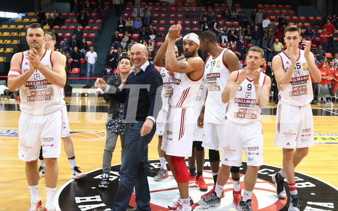 Basketball ABL 2016/17, Playoff VF Spiel 1 BC Vienna vs. WBC Wels