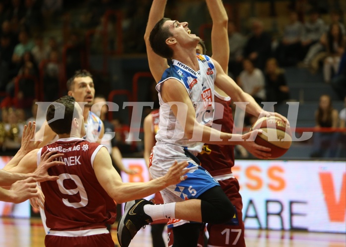 Basketball ABL 2017/18, Grunddurchgang 27.Runde Traiskirchen Lions vs. Kapfenberg Bulls