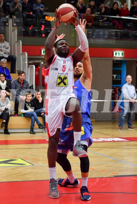 Basketball ABL 2018/19 Grunddurchgang 22. Runde Flyers Wels vs Bulls Kapfenberg