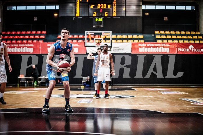 Basketball, ABL 2017/18, Playoff HF Spiel 3, BC Vienna, Kapfenberg Bulls, Bogic Vujosevic (5)