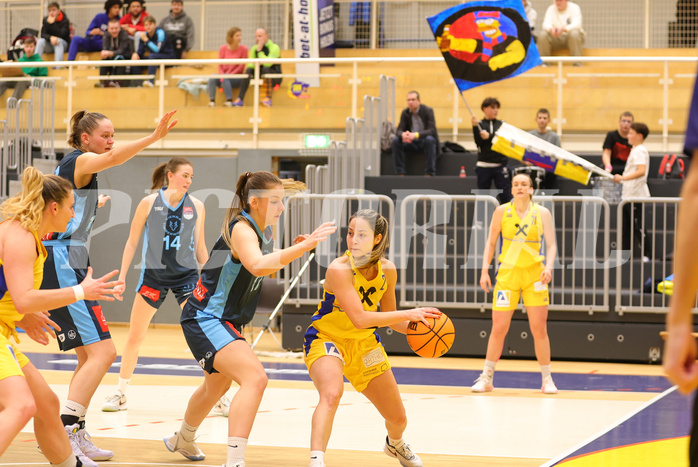 Basketball Damen Superliga 2023/24, Grunddurchgang 7.Runde SKN St. Pölten vs. Vienna Timberwolves