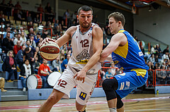 Basketball, Admiral Basketball Superliga 2019/20, Grunddurchgang 9.Runde, Traiskirchen Lions, SKN St. Pölten, Nikias Schönerstedt (12)