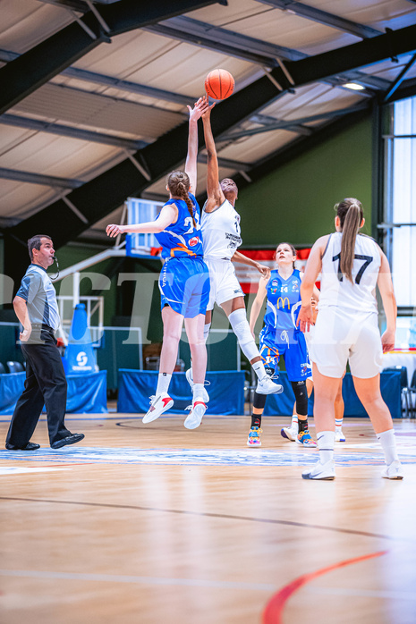 Basketball Basketball Damen Superliga 2021/22, Grunddurchgang 8.Runde Vienna D.C. Timberwolves vs. DBB LZ OÖ
