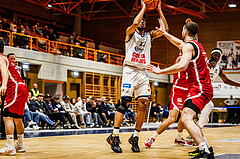 Basketball, win2day Basketball Superliga 2024/25, Grunddurchgang Runde 21
, BBC Nord Dragonz, BC Vienna, Jalen Green (22)