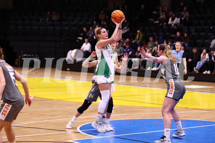 03.02.2024, Graz, Raiffeisen Sportpark, Basketball Damen Superliga 2023/24, Grunddurchgang 11.Runde, UBI Holding Graz - BK Raiffeisen Duchess Klosterneuburg ,  