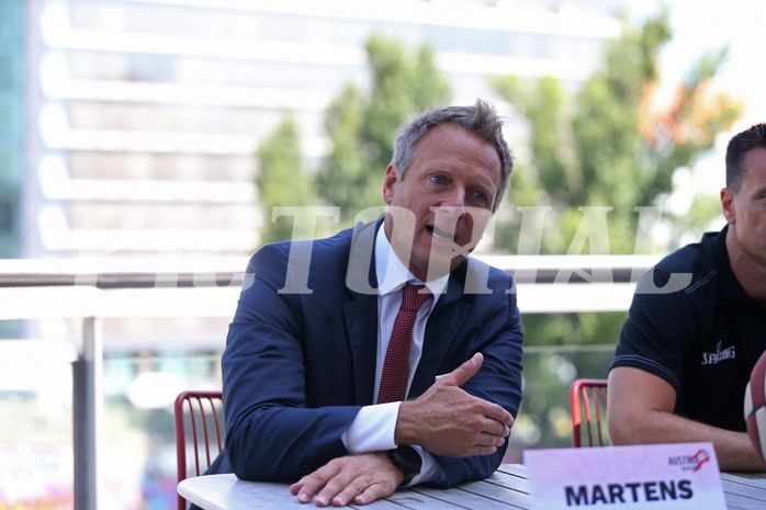 Basketball ÖBV 2019, Pressekonferenz  vs. 



